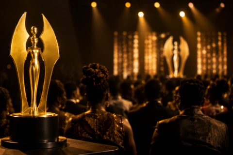 The 2026 AMVCA takes place May 9 in Lagos. Every Best Movie nominee had a theatrical run — first time in the award's history. RollCallAfrica