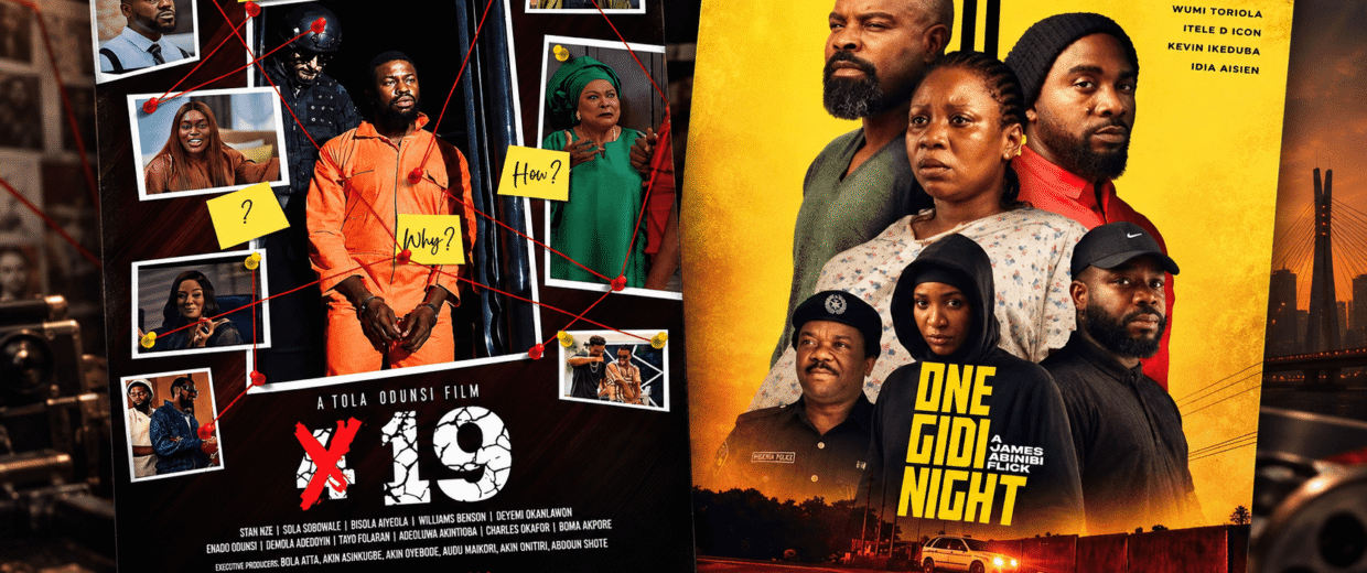 Two Nigerian Thrillers Enter Cinemas on the Same Day. The Test for 19 and One Gidi Night Is Whether Either Can Become an Event